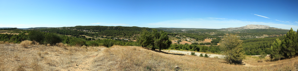 Vue nord depuis le sommet du Défens